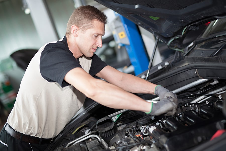 Werkstatt – Inspektion bei Autohaus Schirmer